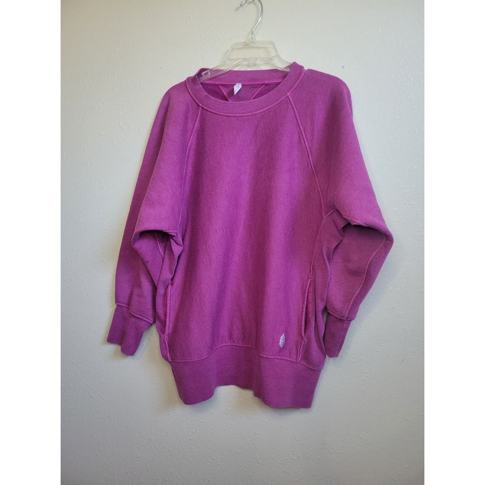 Free People Movement Womens Bounce Pass Pullover Oversized Sweatshirt Sz M
